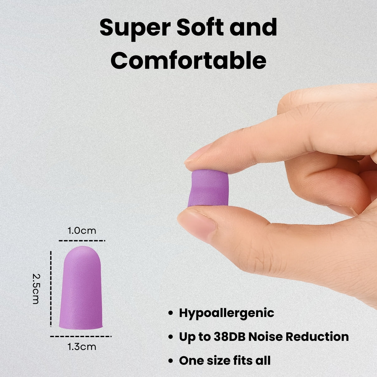 Ear Plugs For Sleeping - 60 Pairs